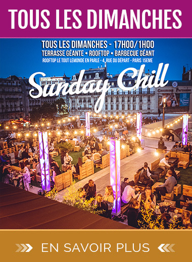 Sunday Chill : Barbecue géant sur les toits de Paris tous les dimanches